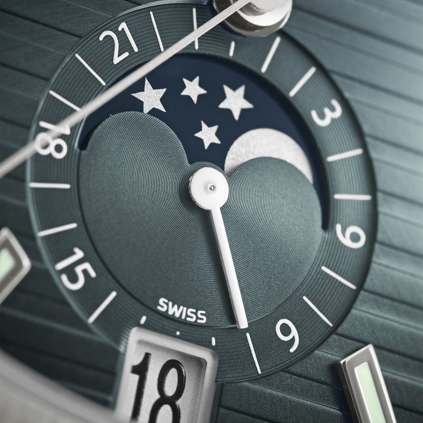 Nautilus Annual Calendar & Moon Phases 5726/1A-014 simple Pursuit