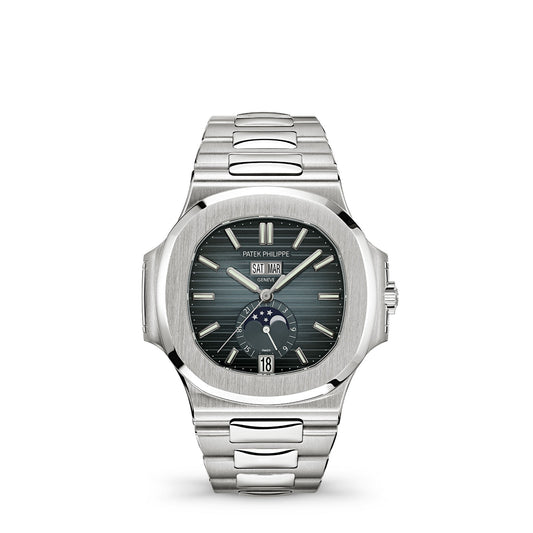 Nautilus Annual Calendar & Moon Phases 5726/1A-014 simple Pursuit