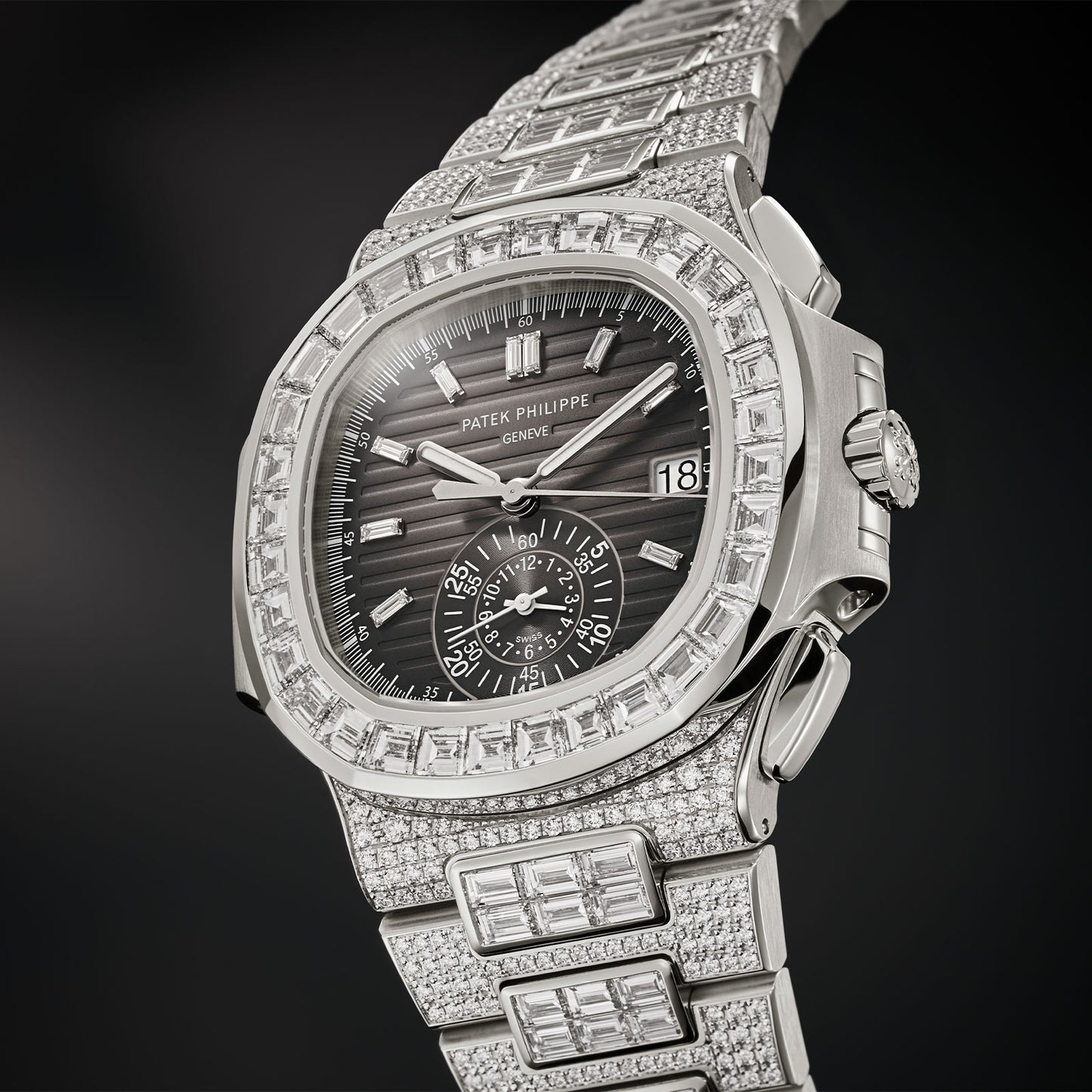 Nautilus Haute Joaillerie 5980/1400G-010 simple Pursuit