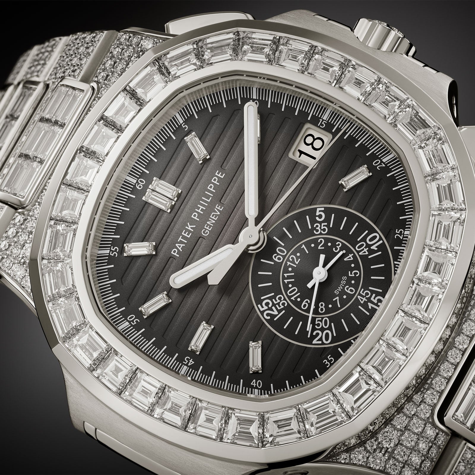 Nautilus Haute Joaillerie 5980/1400G-010 simple Pursuit