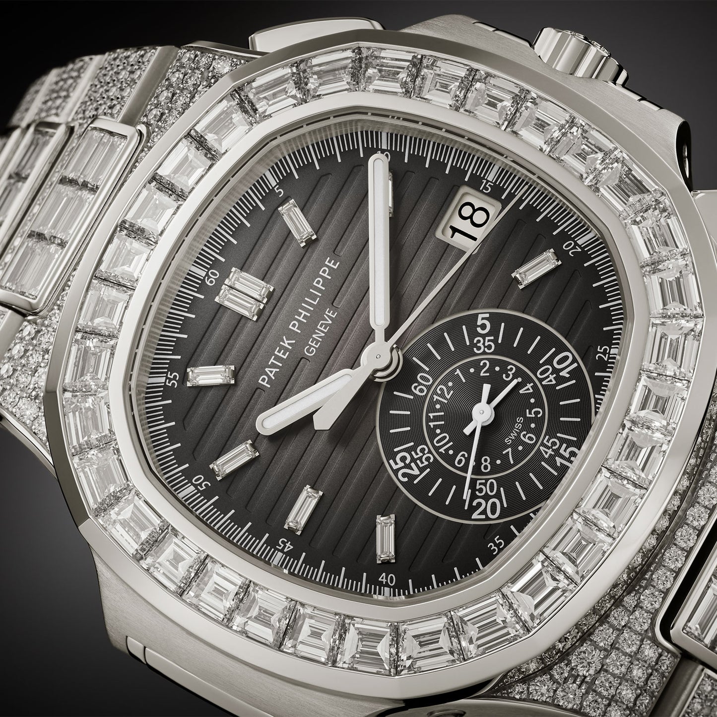 Nautilus Haute Joaillerie 5980/1400G-010 simple Pursuit