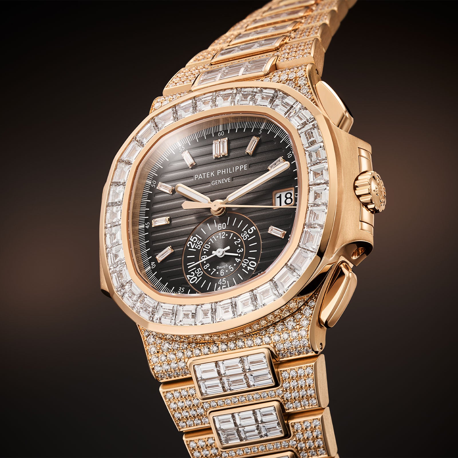 Nautilus Haute Joaillerie 5980/1400R-011 simple Pursuit