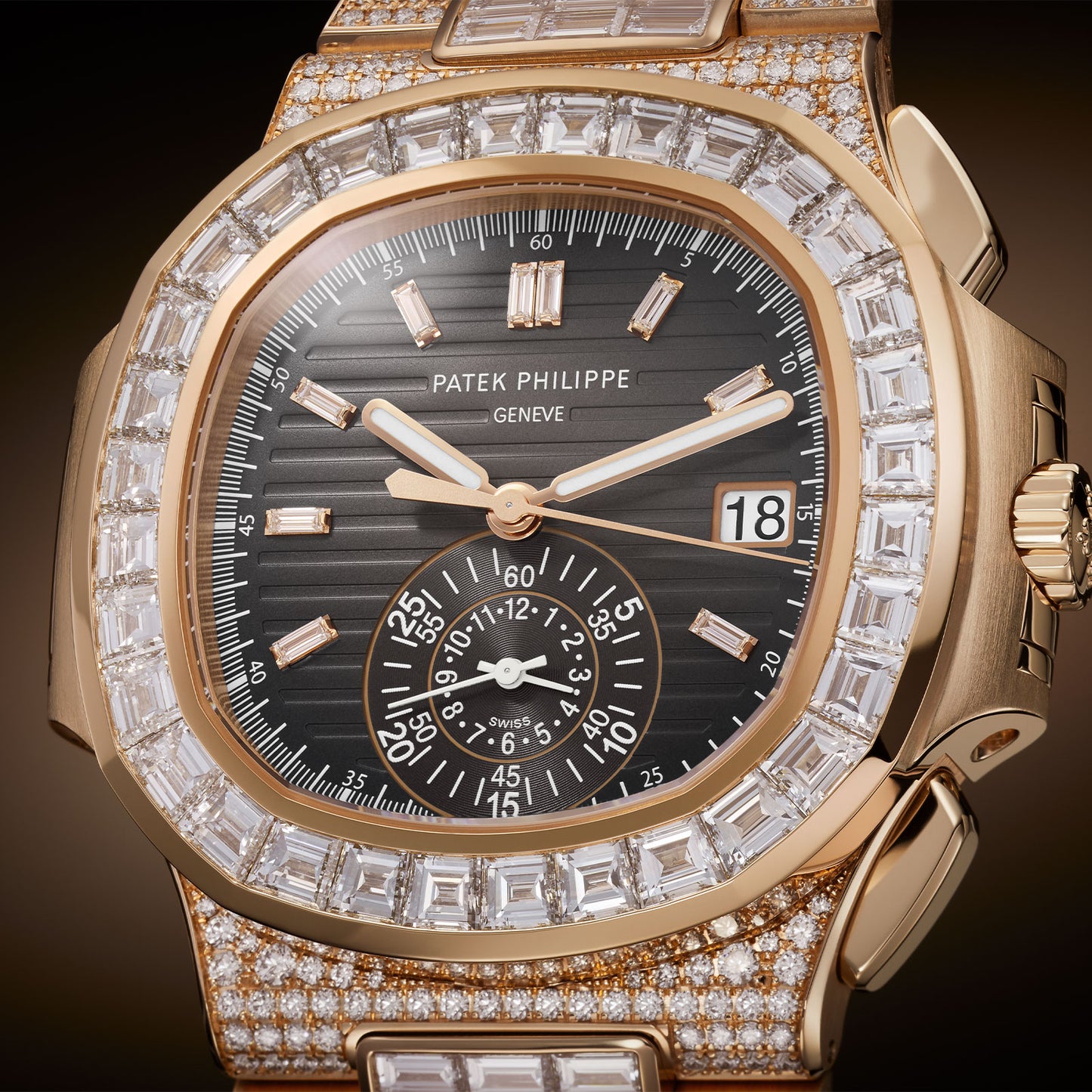 Nautilus Haute Joaillerie 5980/1400R-011 simple Pursuit