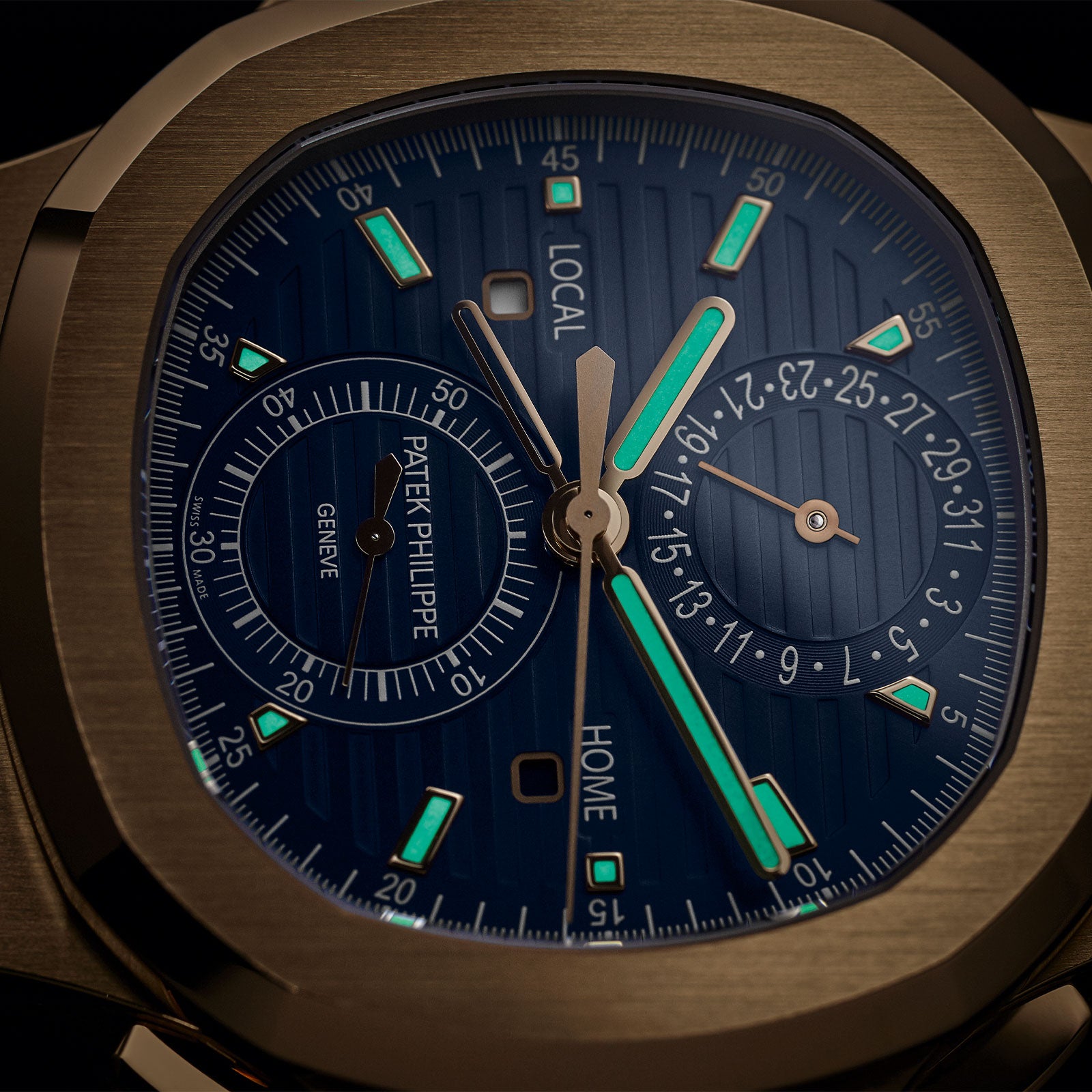 Nautilus Flyback Chronograph Travel Time 5990/1R-001 variant Pursuit