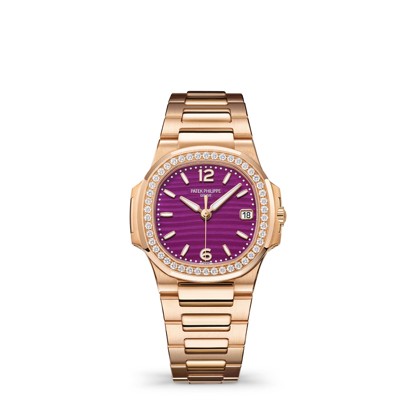Nautilus Date & Central Seconds 7010/1R-013 simple Pursuit
