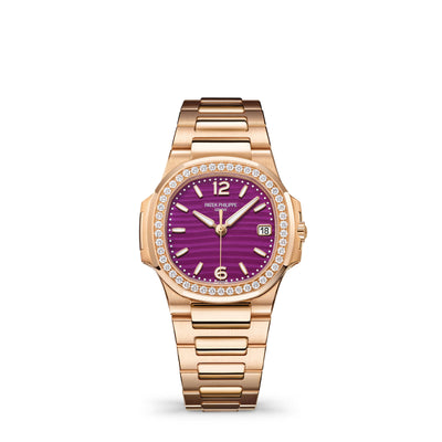 Nautilus Date & Central Seconds 7010/1R-013 simple Pursuit