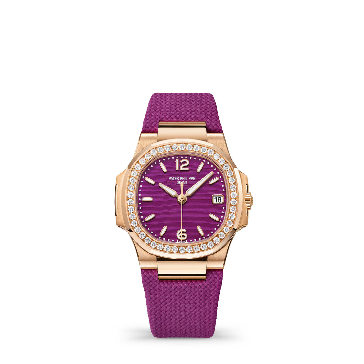 Nautilus Date & Central Seconds 7010R-013 simple Pursuit