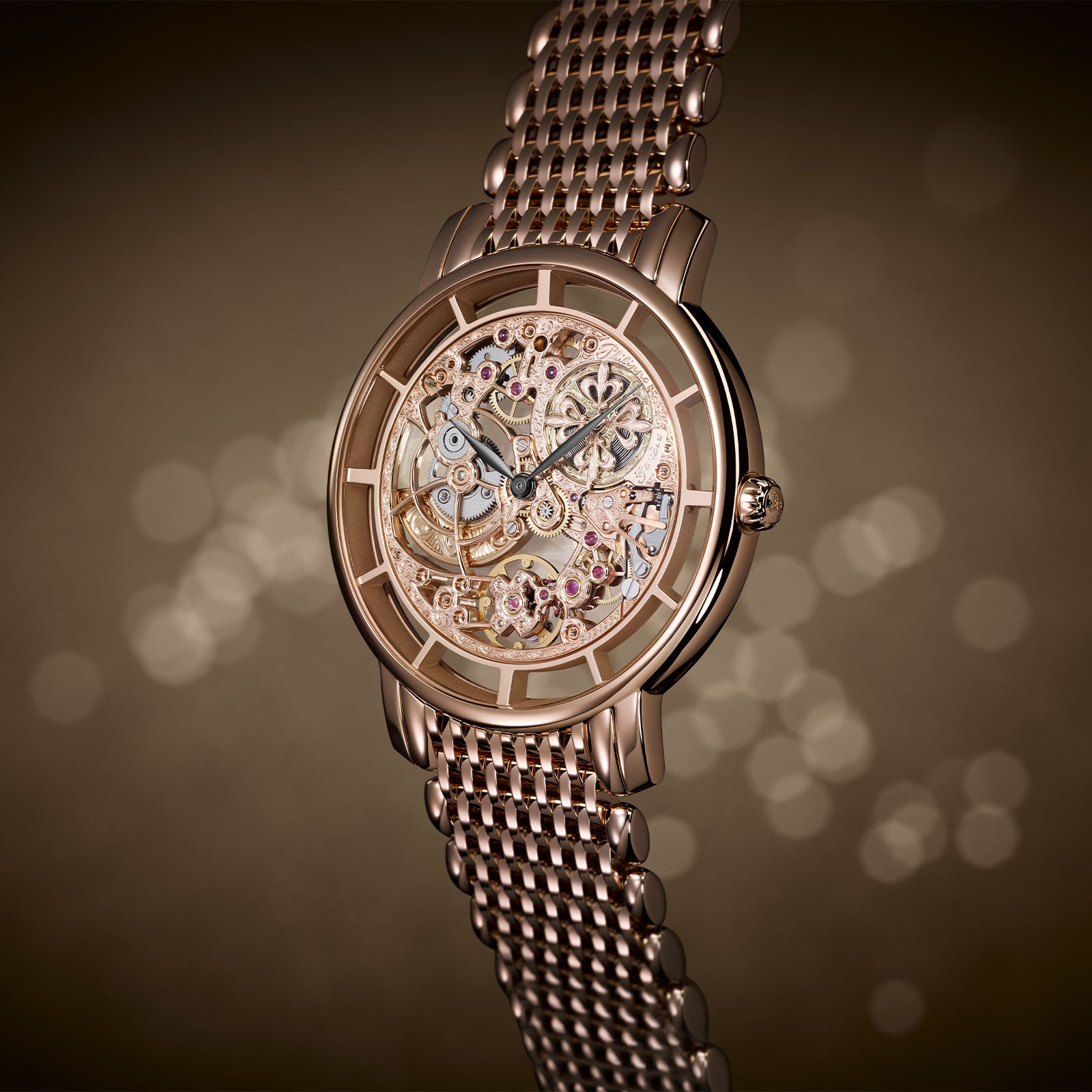 Complications Skeleton Watch Rare Handcrafts 5180/1R-001 simple Pursuit