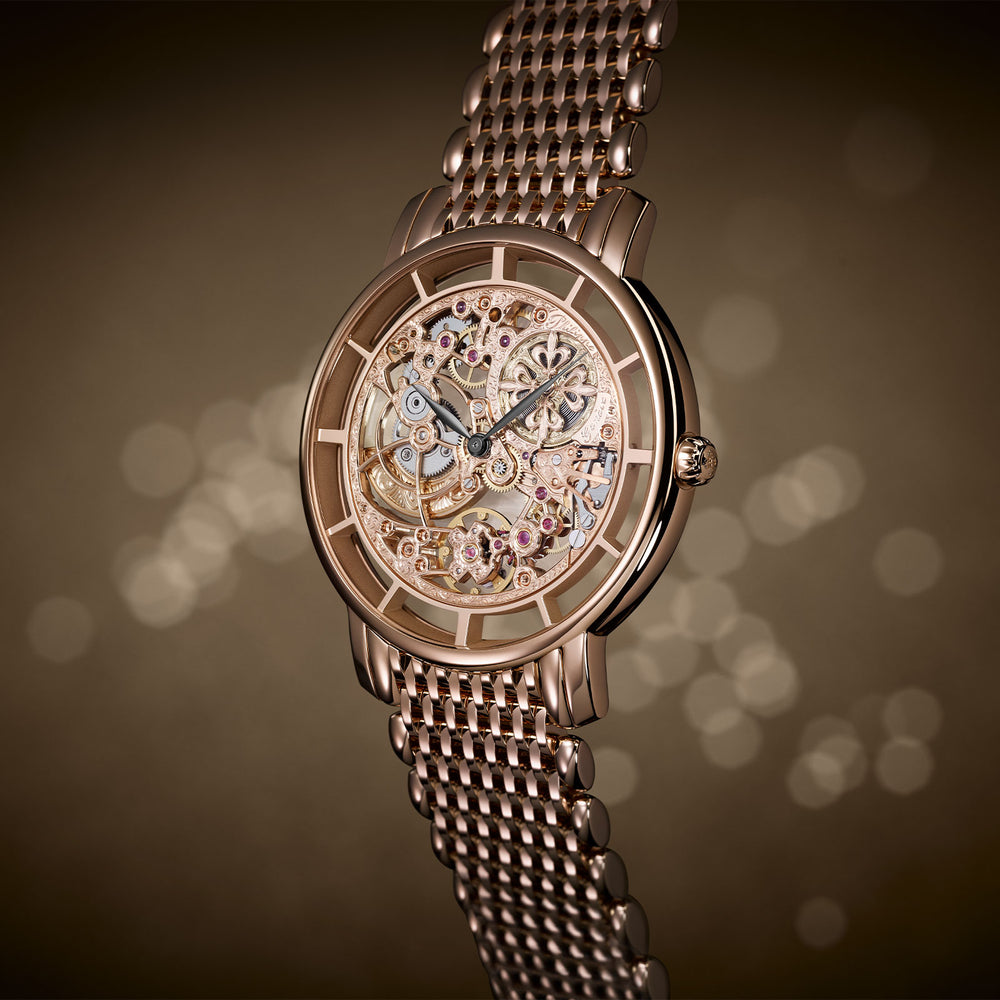 Complications Skeleton Watch Rare Handcrafts 5180/1R-001 simple Pursuit