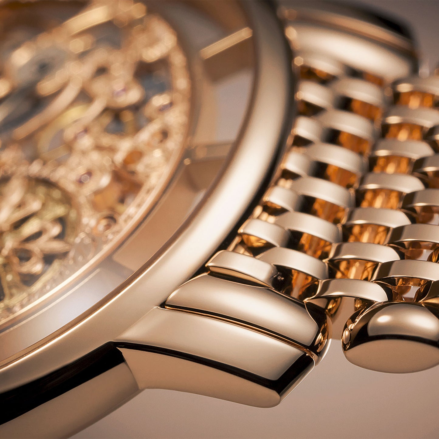 Complications Skeleton Watch Rare Handcrafts 5180/1R-001 simple Pursuit