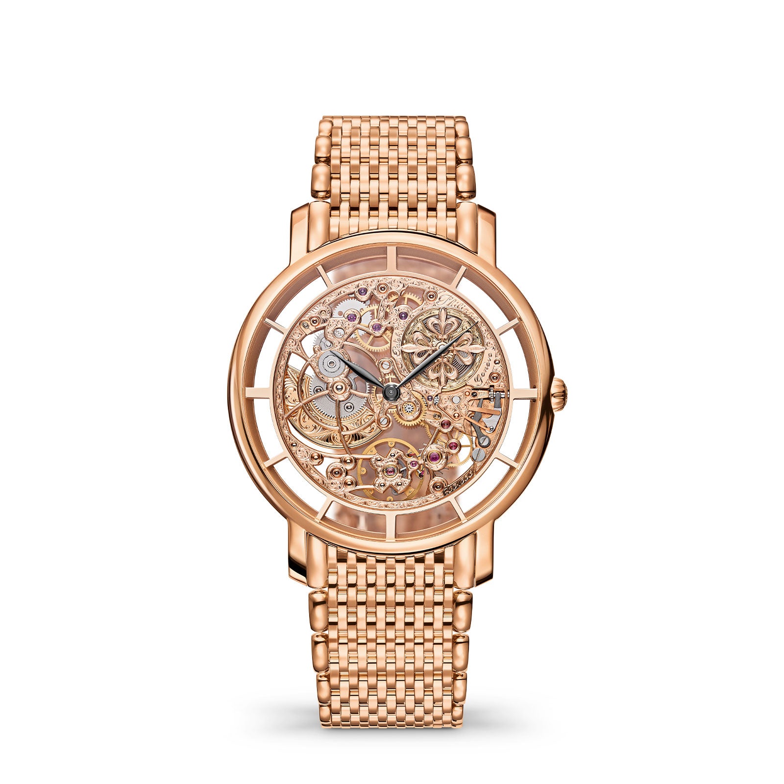 Complications Skeleton Watch Rare Handcrafts 5180/1R-001 simple Pursuit