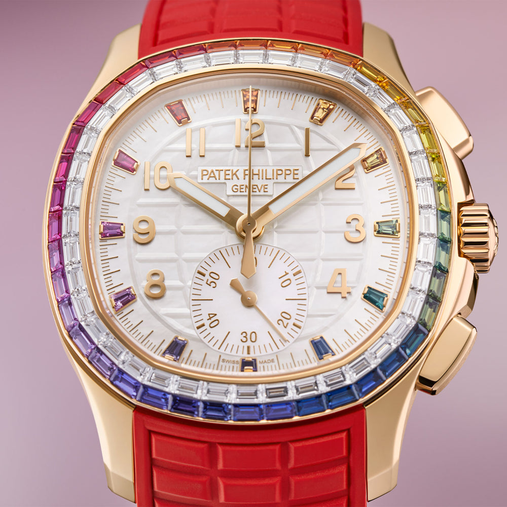 Aquanaut Luce "Rainbow" Chronograph Joaillerie 7968/300R-001 simple Pursuit