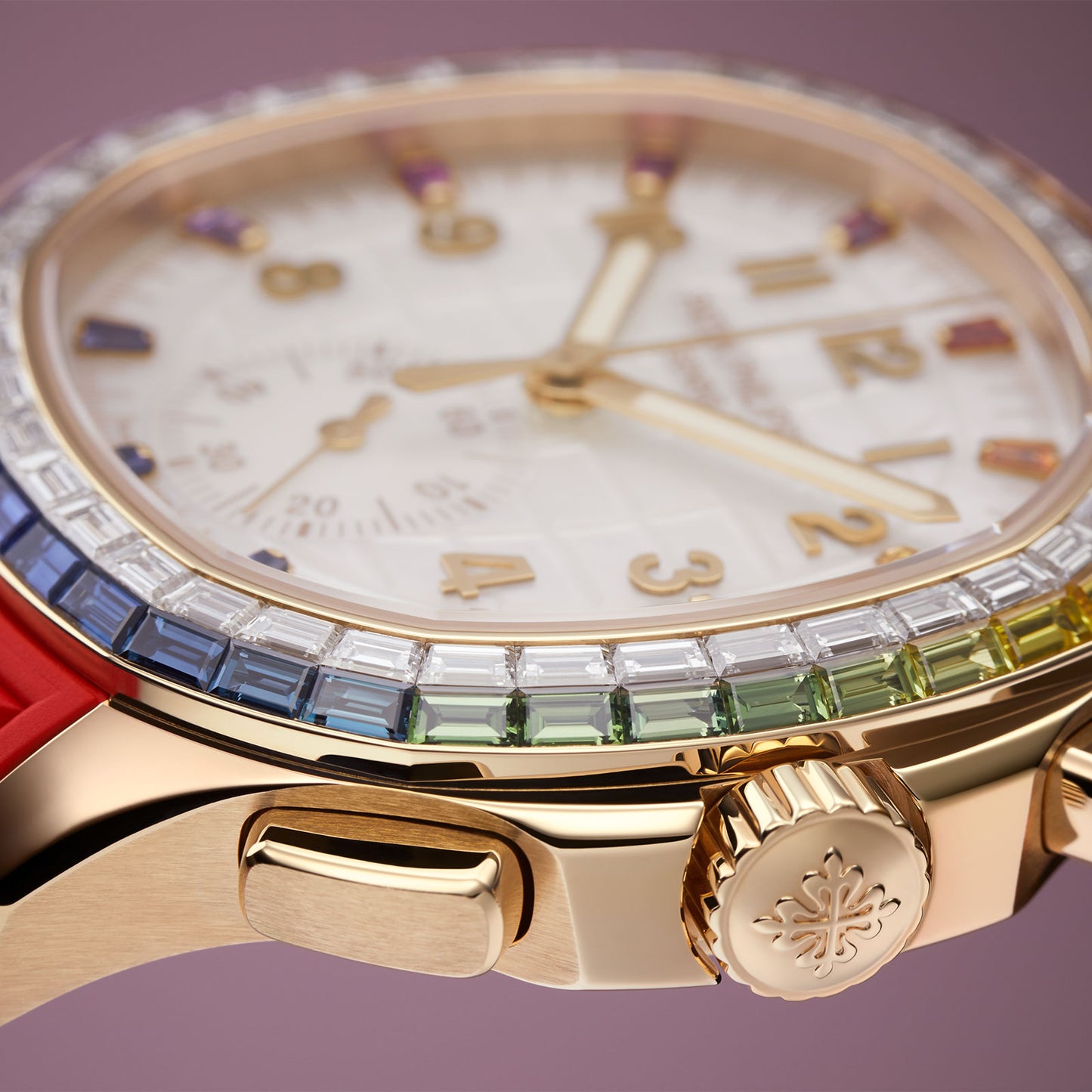 Aquanaut Luce "Rainbow" Chronograph Joaillerie 7968/300R-001 simple Pursuit