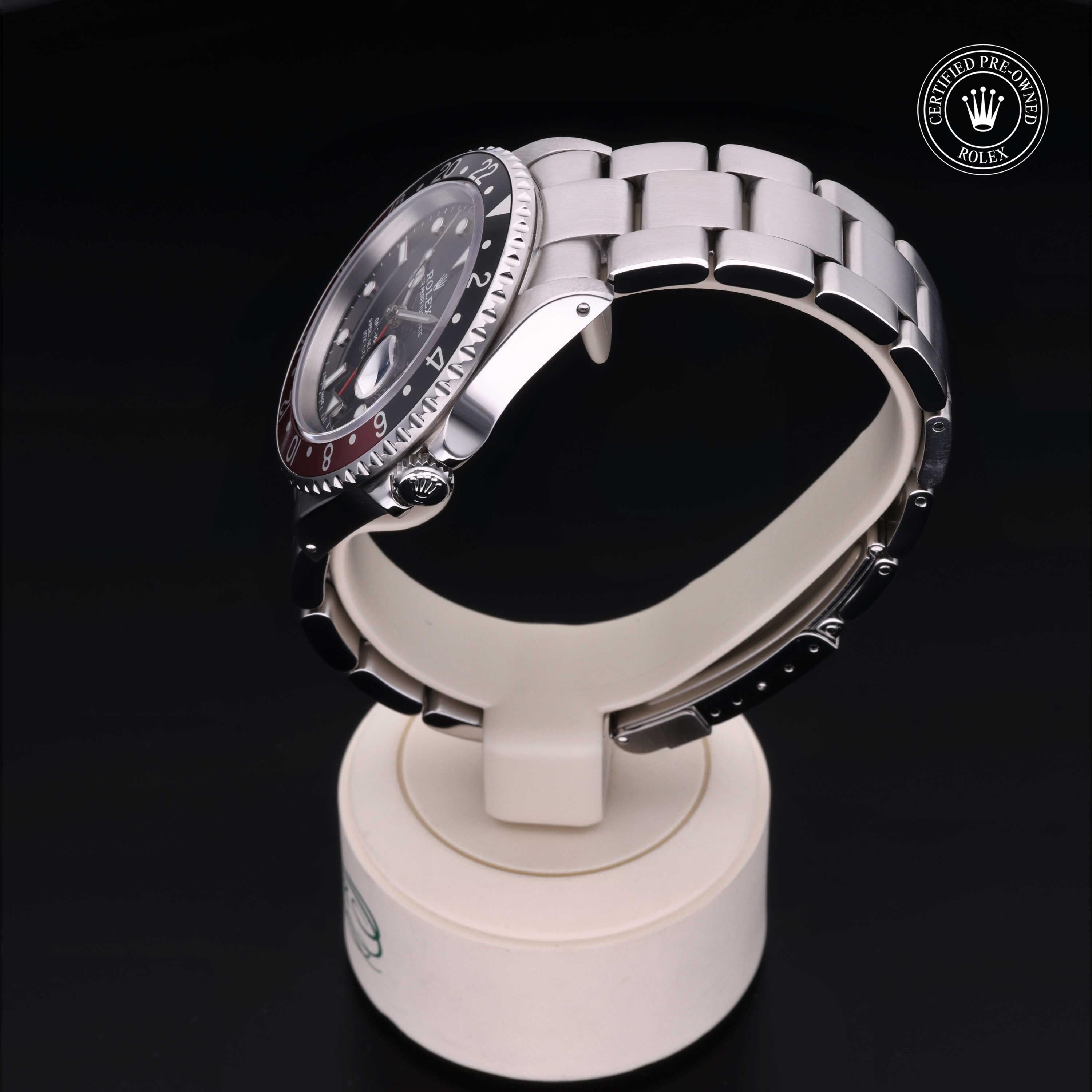 Rolex Certified Pre-Owned GMT Master II 40mm 16710 A150082 simple Pursuit