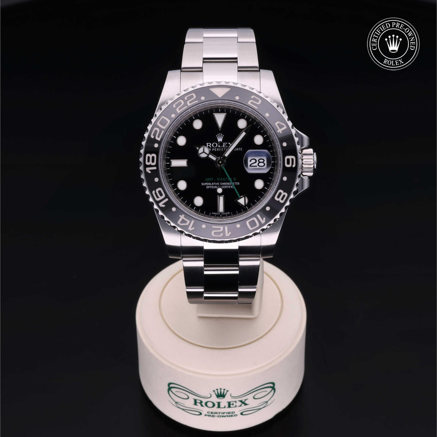 Rolex Certified Pre-Owned GMT Master II 40mm 116710LN 170988H4 simple Pursuit