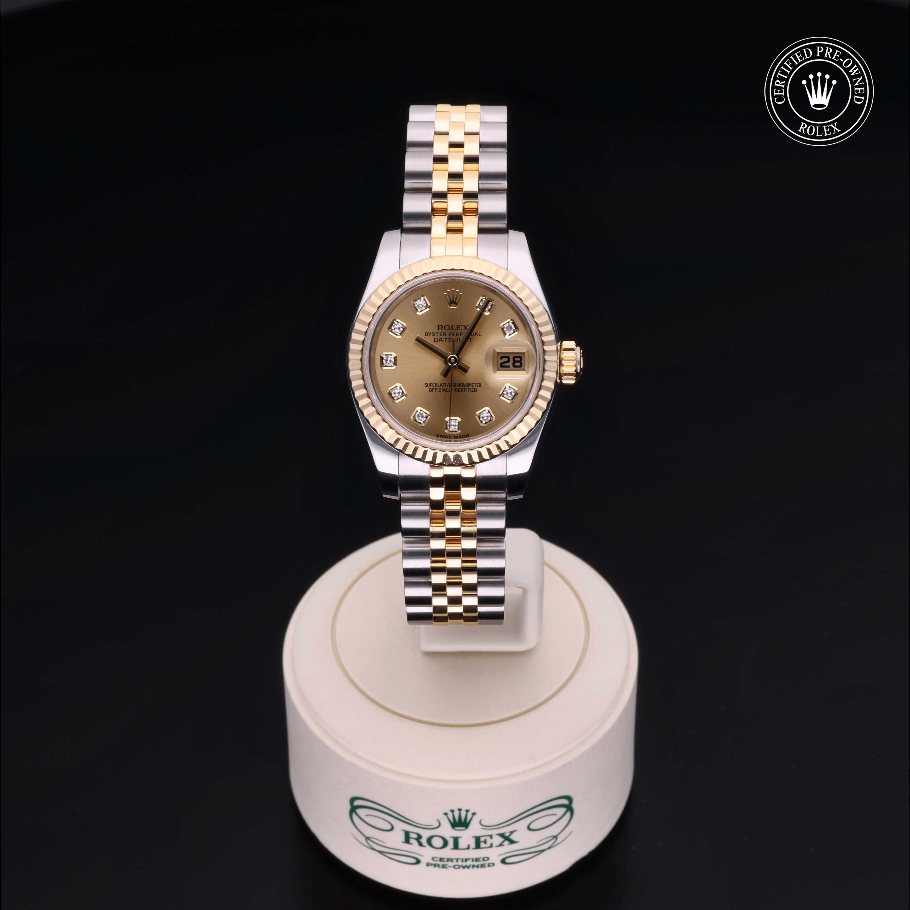 Rolex Certified Pre-Owned Lady-Datejust 26mm 179173 M213P287 simple Pursuit