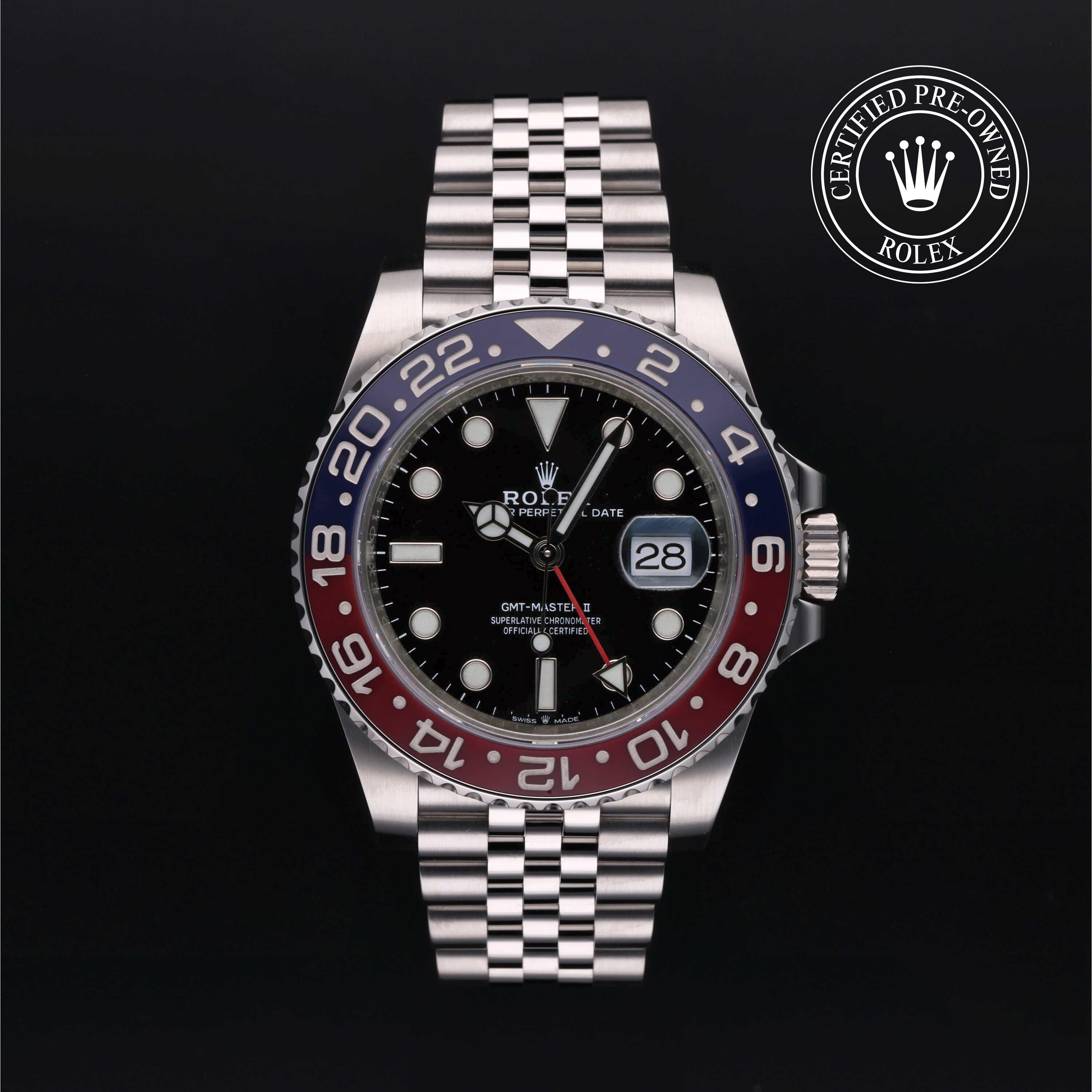 Rolex Certified Pre-Owned GMT Master II 40mm 126710BLRO 584911F3