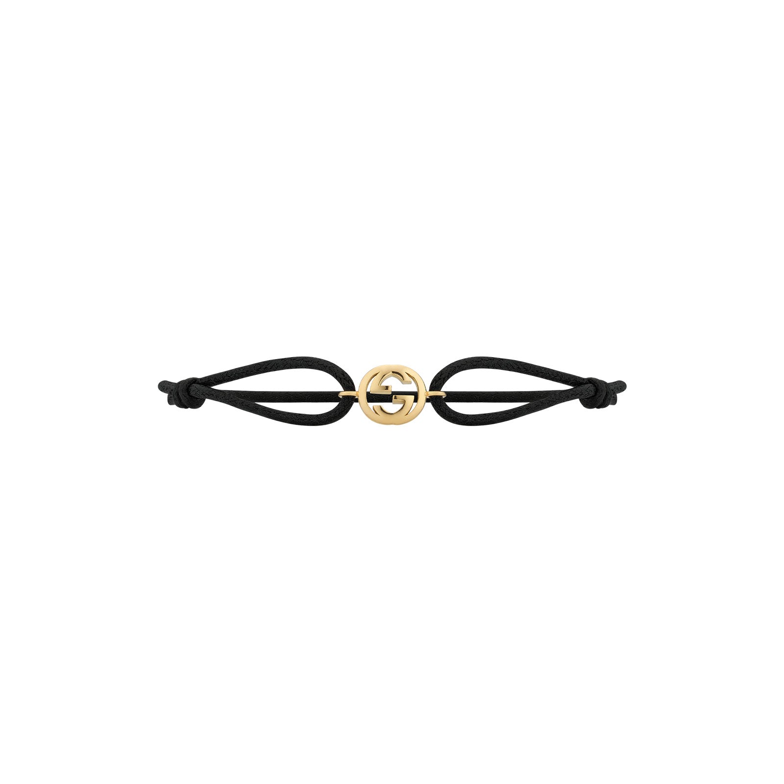 Gucci Interlocking 18ct Yellow Gold Charm Bracelet simple Pursuit