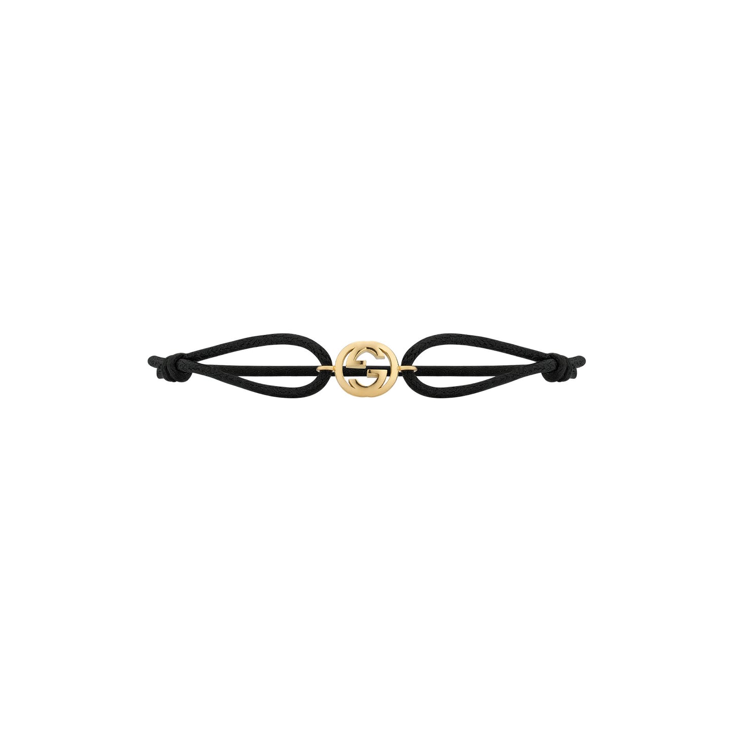 Gucci Interlocking 18ct Yellow Gold Charm Bracelet simple Pursuit