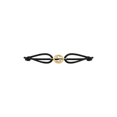 Gucci Interlocking 18ct Yellow Gold Charm Bracelet simple Pursuit
