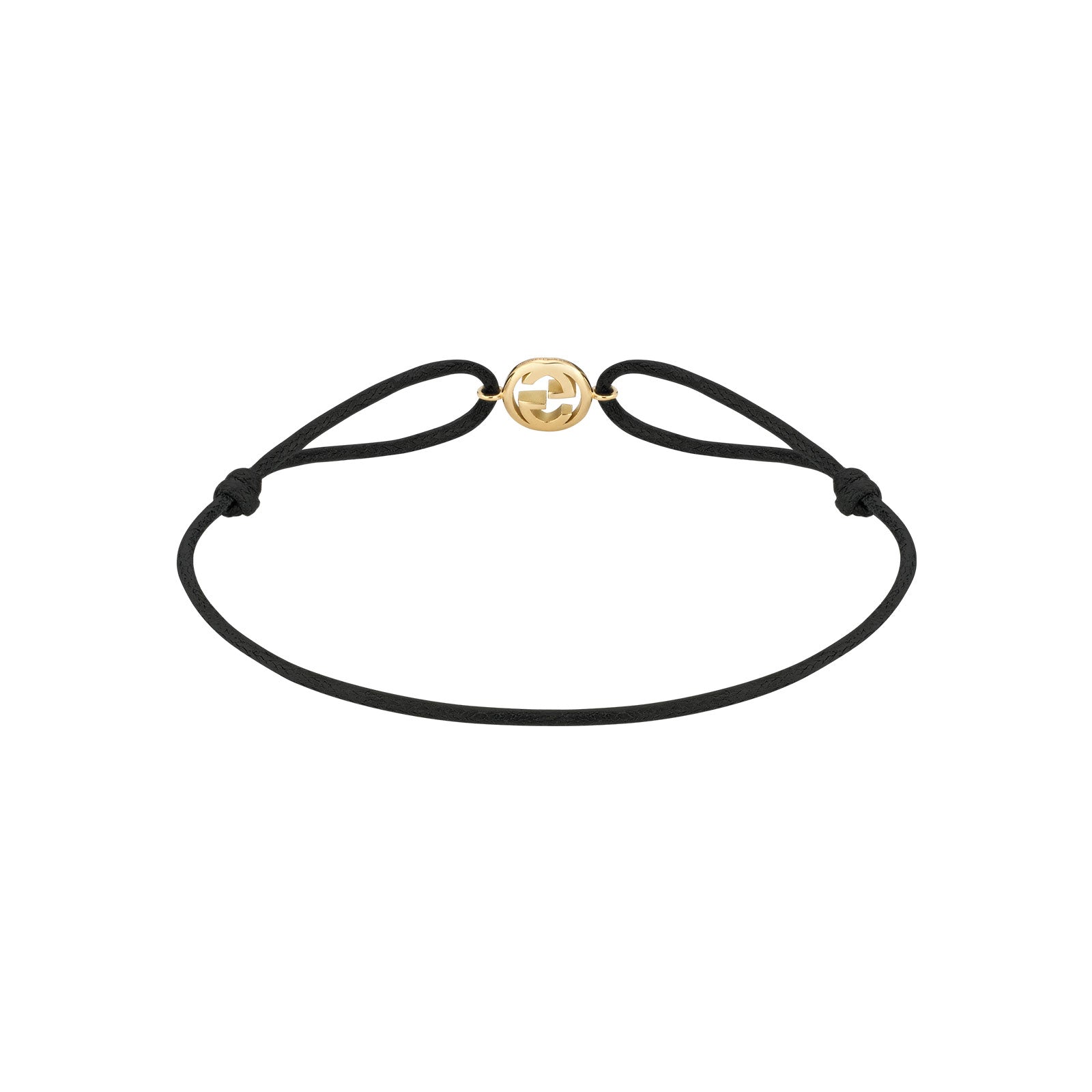 Gucci Interlocking 18ct Yellow Gold Charm Bracelet simple Pursuit