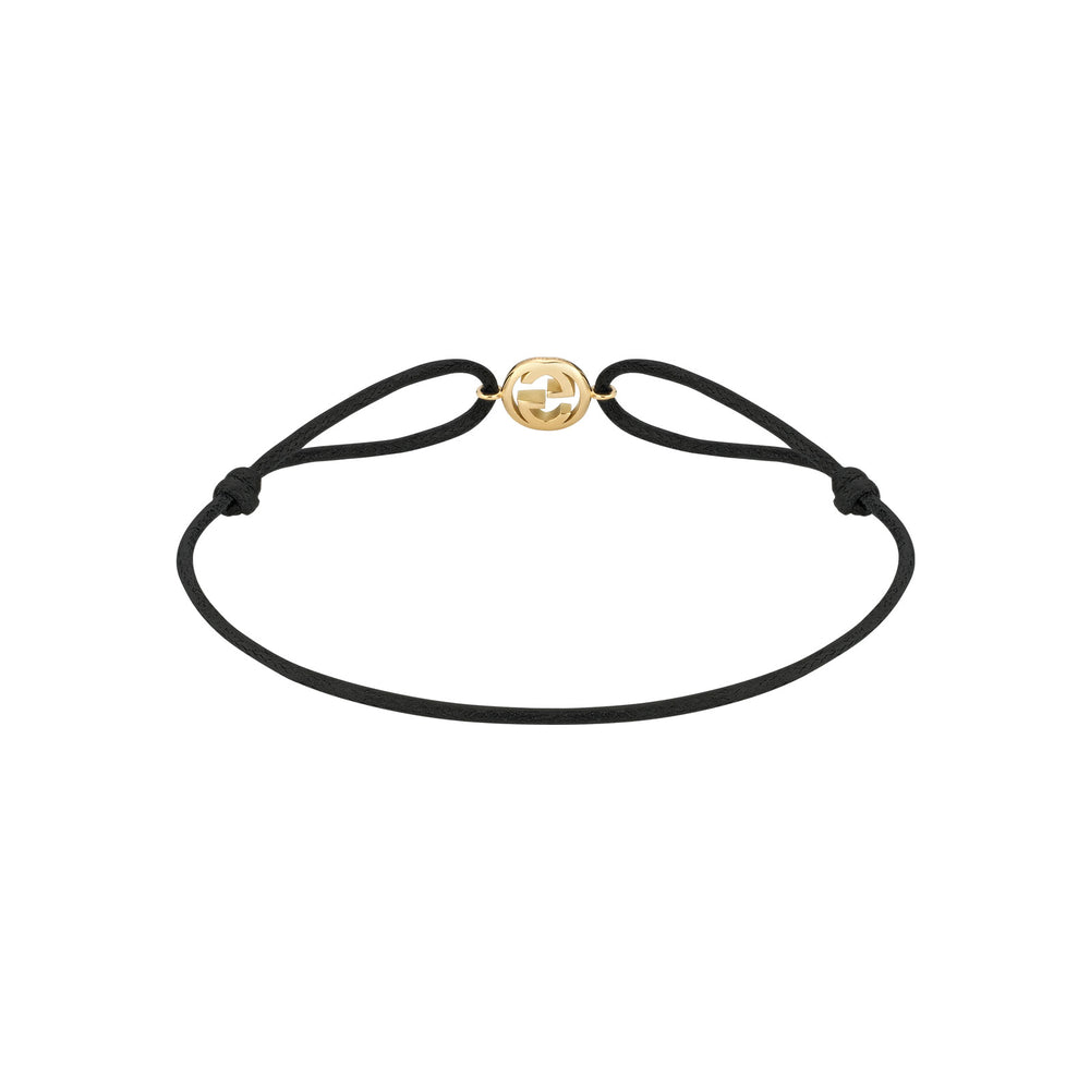 Gucci Interlocking 18ct Yellow Gold Charm Bracelet simple Pursuit