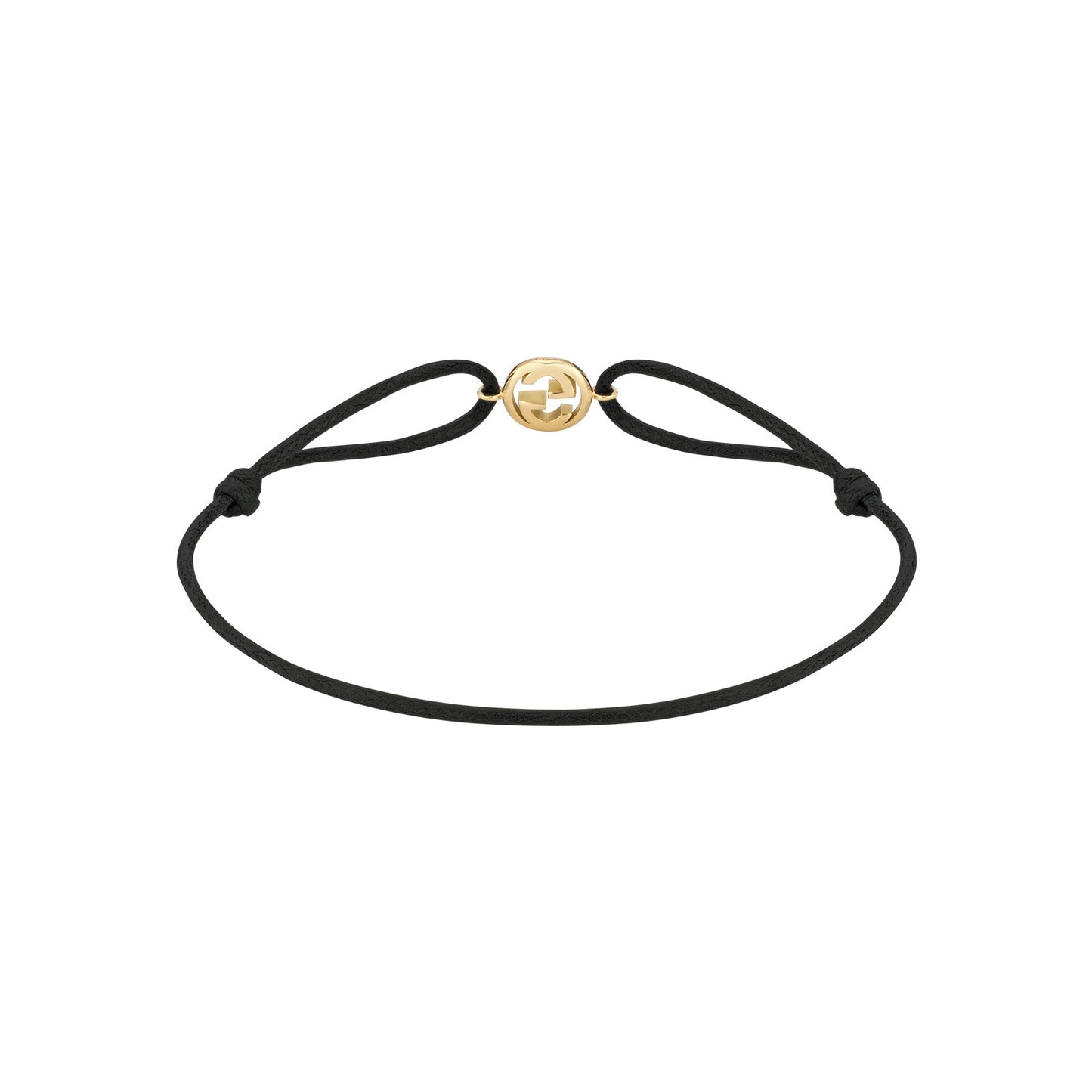 Gucci Interlocking 18ct Yellow Gold Charm Bracelet simple Pursuit