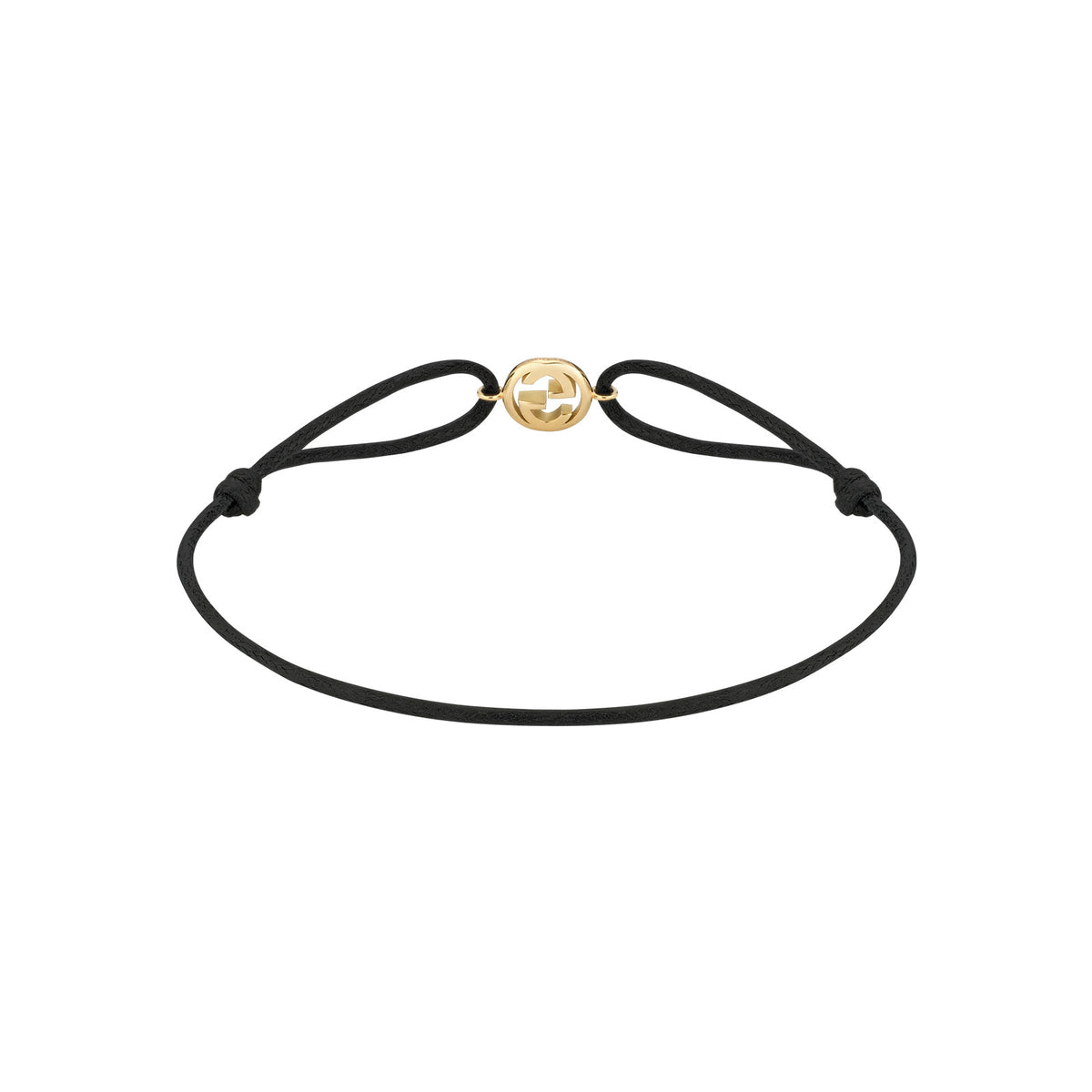 Gucci Interlocking 18ct Yellow Gold Charm Bracelet simple Pursuit