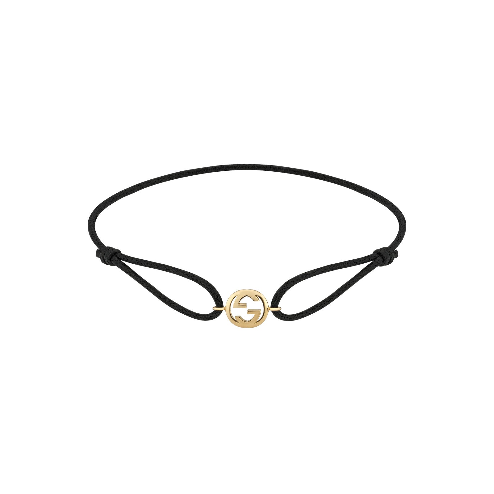Gucci Interlocking 18ct Yellow Gold Charm Bracelet simple Pursuit