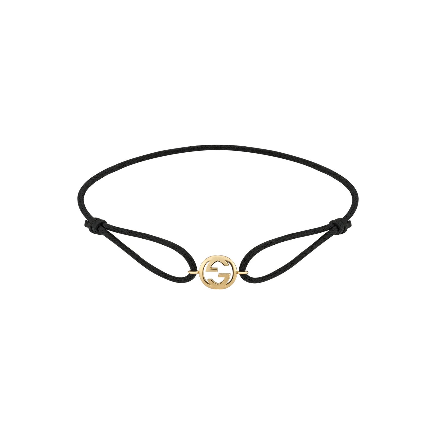 Gucci Interlocking 18ct Yellow Gold Charm Bracelet simple Pursuit