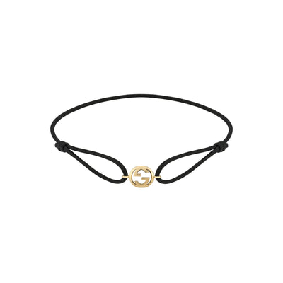 Gucci Interlocking 18ct Yellow Gold Charm Bracelet simple Pursuit