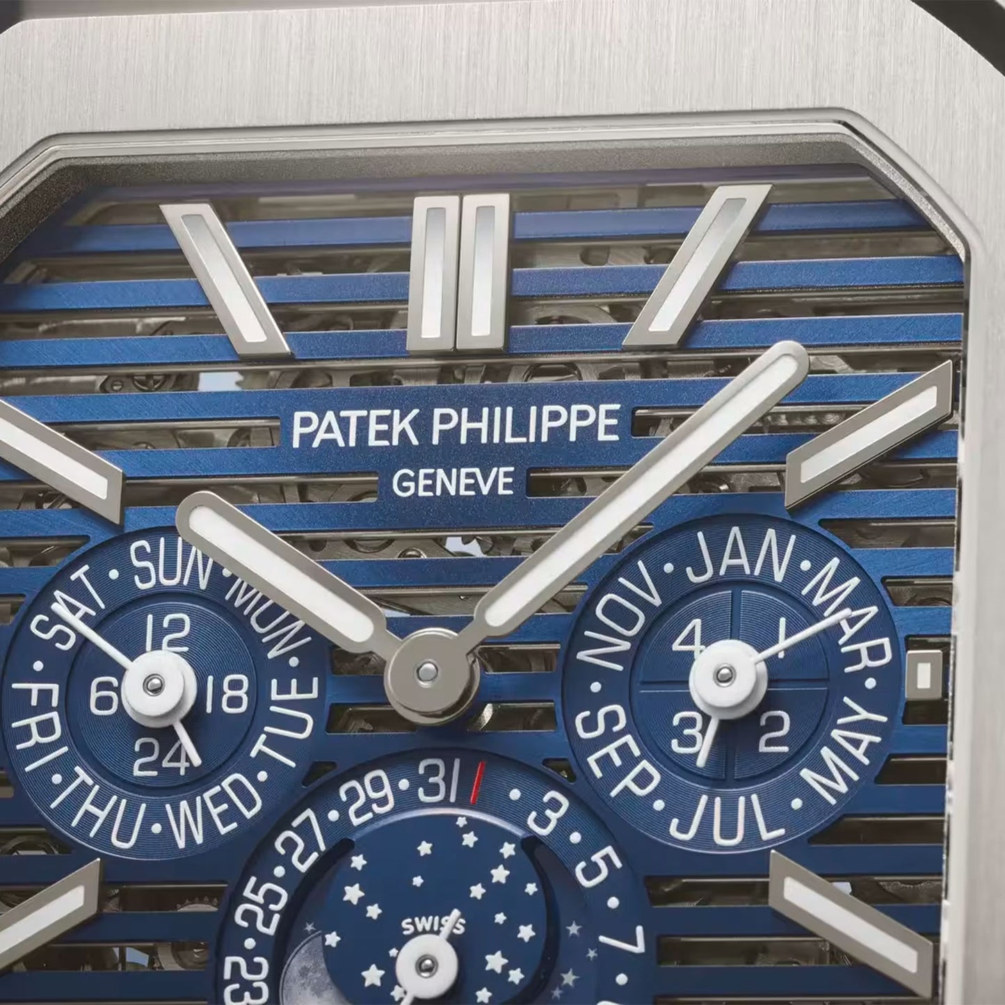 Cubitus Perpetual Calendar Skeleton 5840P-001 simple Pursuit