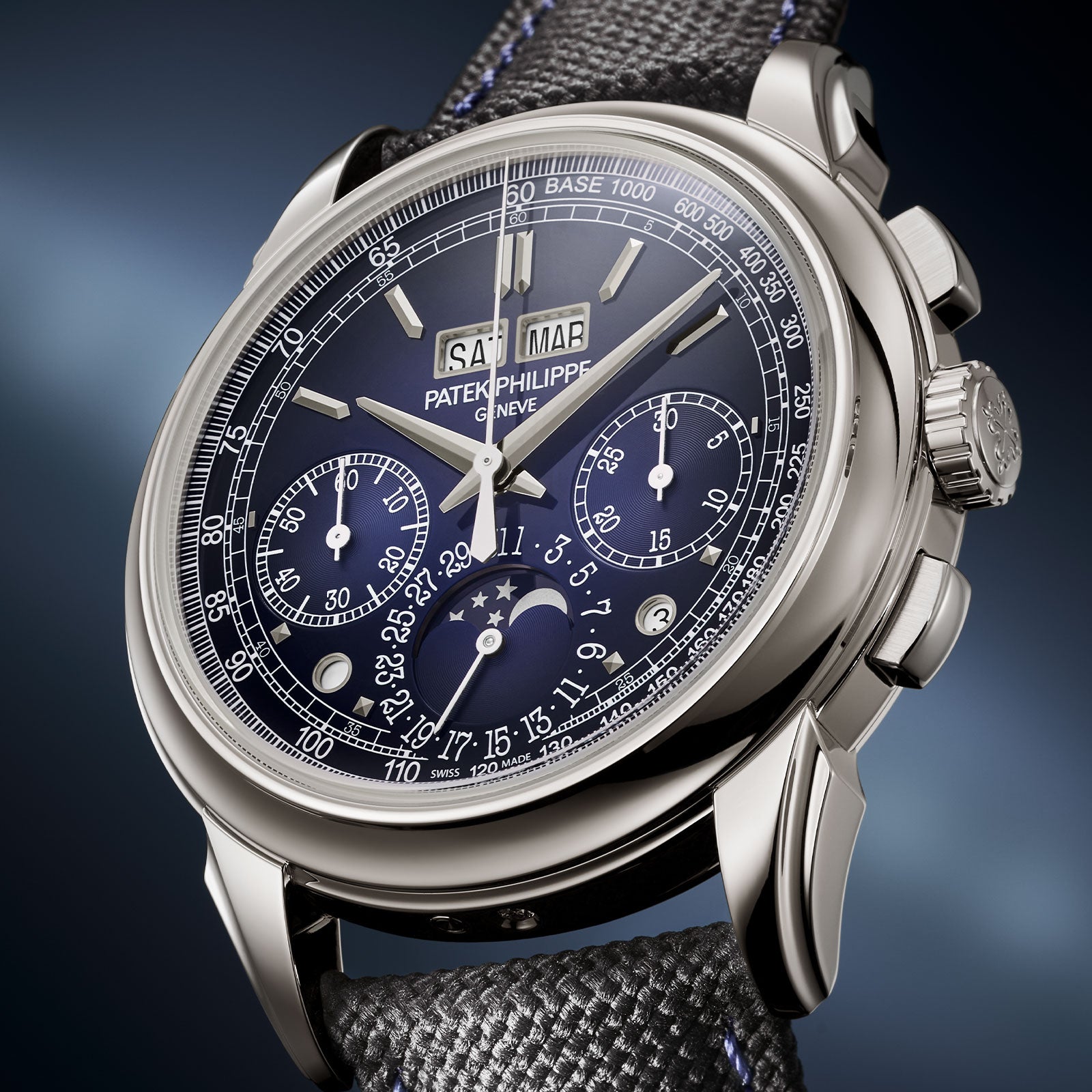Grand Complications Chronograph Perpetual Calendar 5270P-016 simple Pursuit