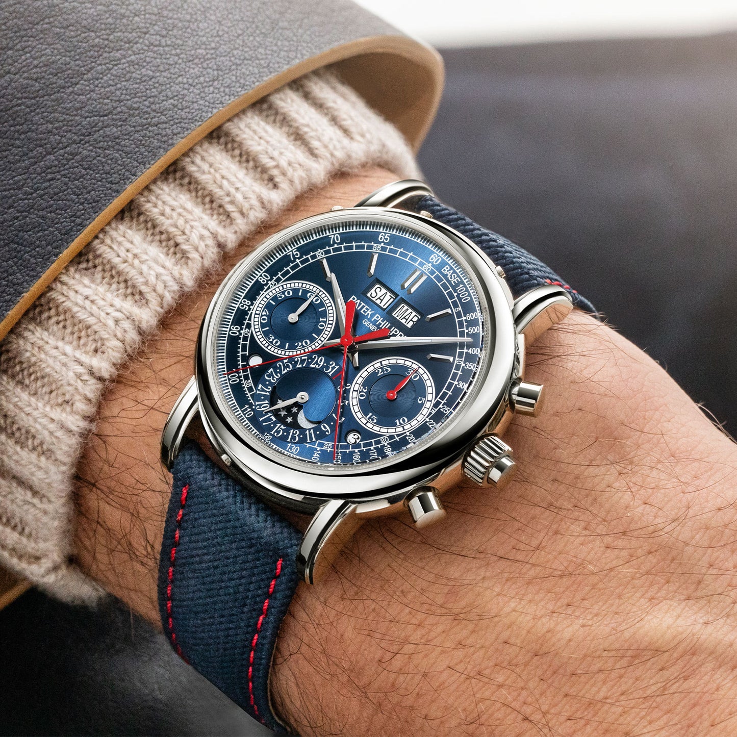 Grand Complications Split-Seconds Chronograph & Perpetual Calendar 5204G-010 simple Pursuit