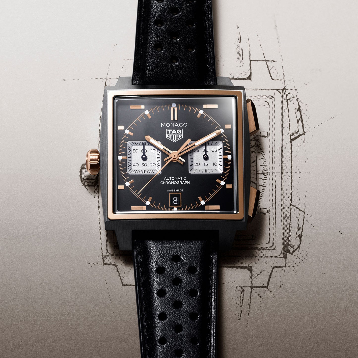 Monaco Chronograph Calibre TH20-11 Automatic 39mm simple Pursuit