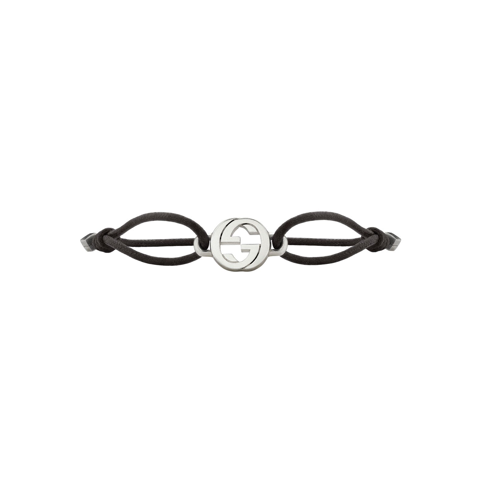 Gucci Interlocking Silver Charm Bracelet simple Pursuit