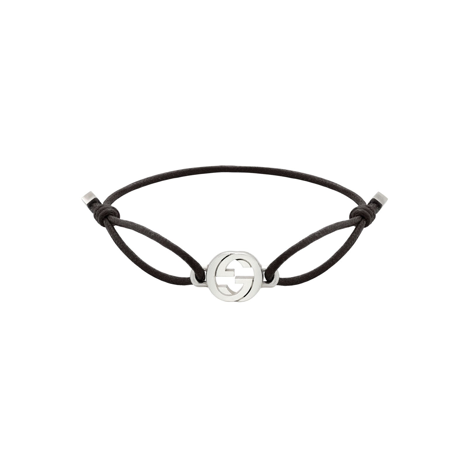 Gucci Interlocking Silver Charm Bracelet simple Pursuit