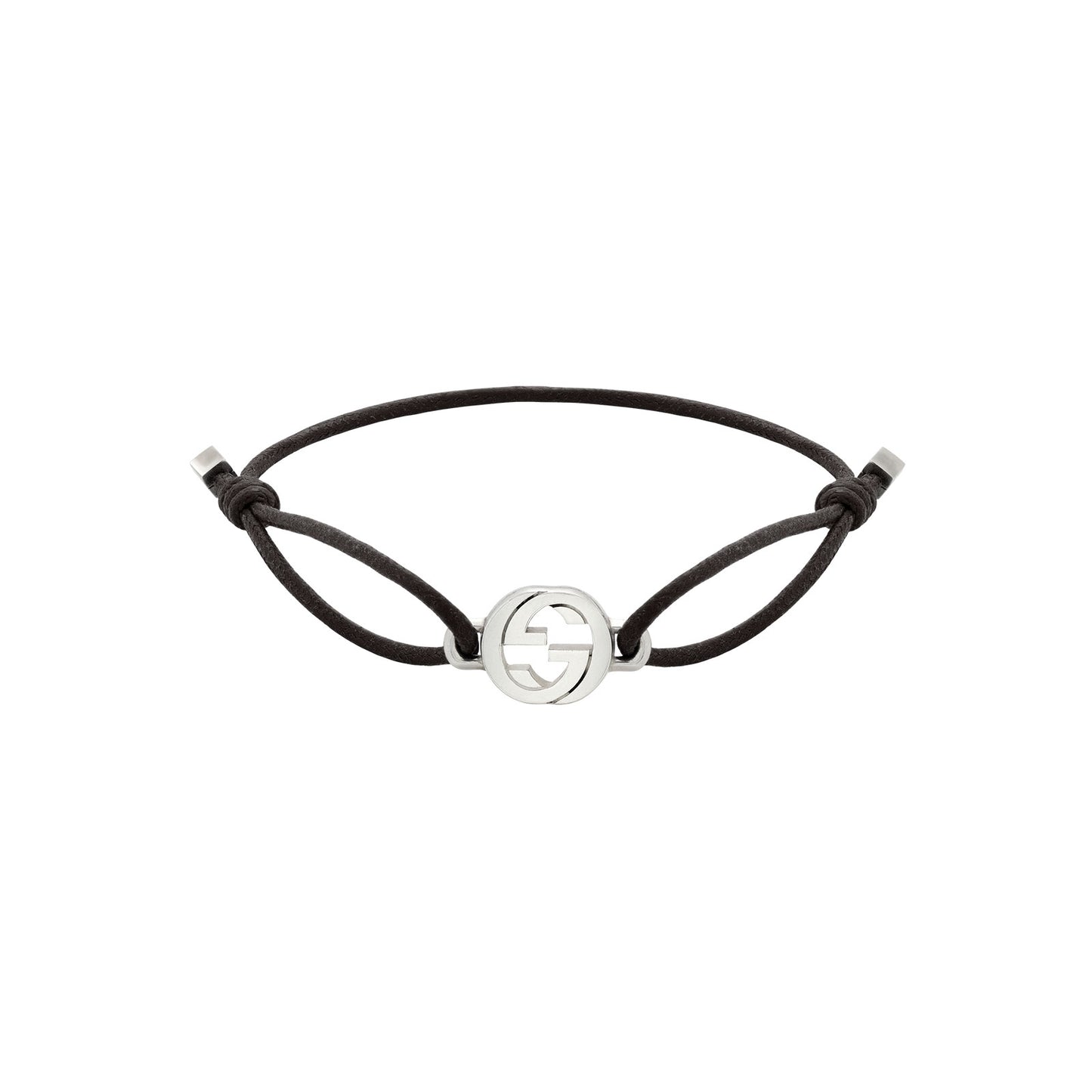Gucci Interlocking Silver Charm Bracelet simple Pursuit