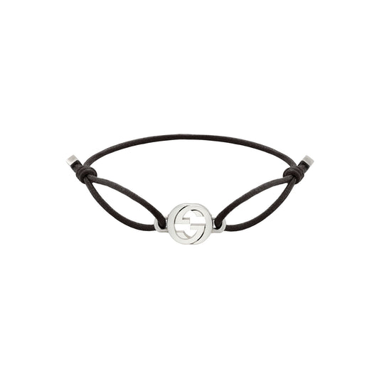 Gucci Interlocking Silver Charm Bracelet simple Pursuit