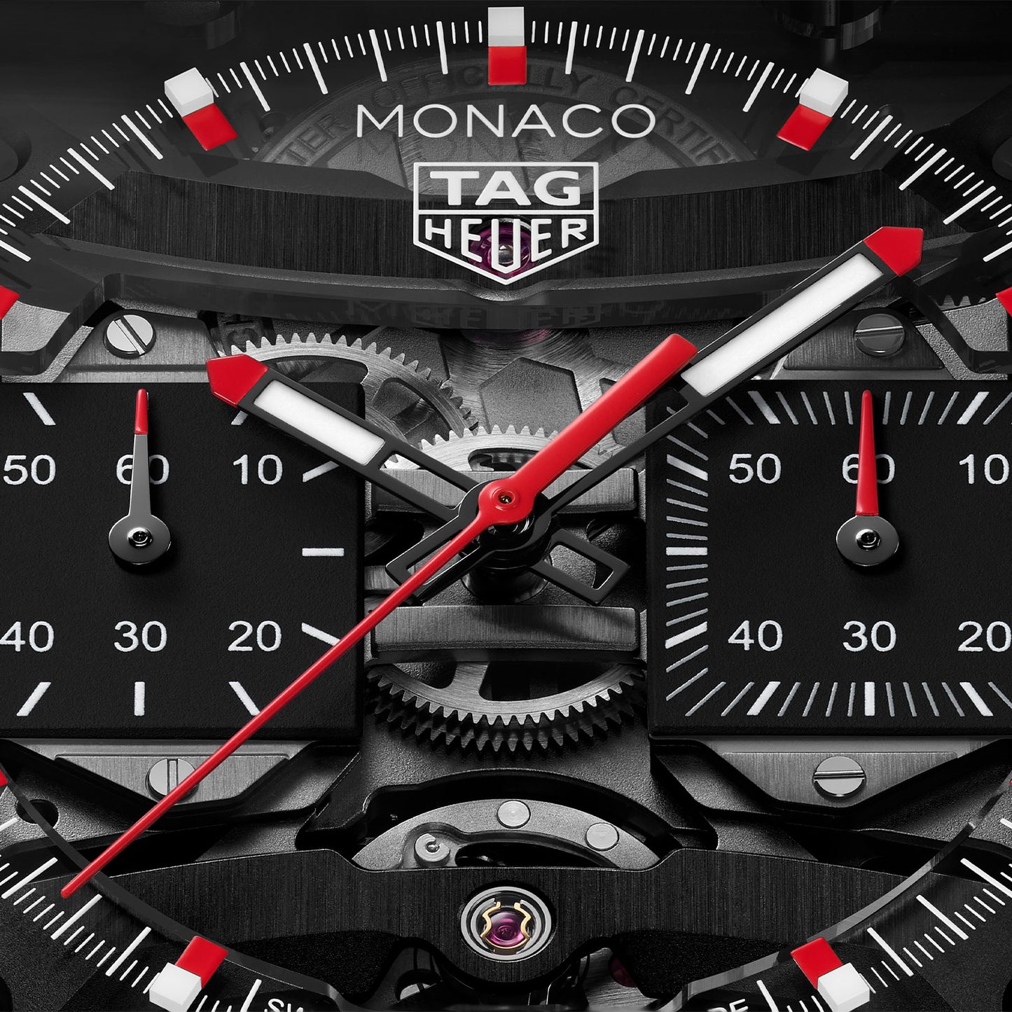 Monaco Evergraph Calibre TH80-00 Automatic 40mm simple Pursuit