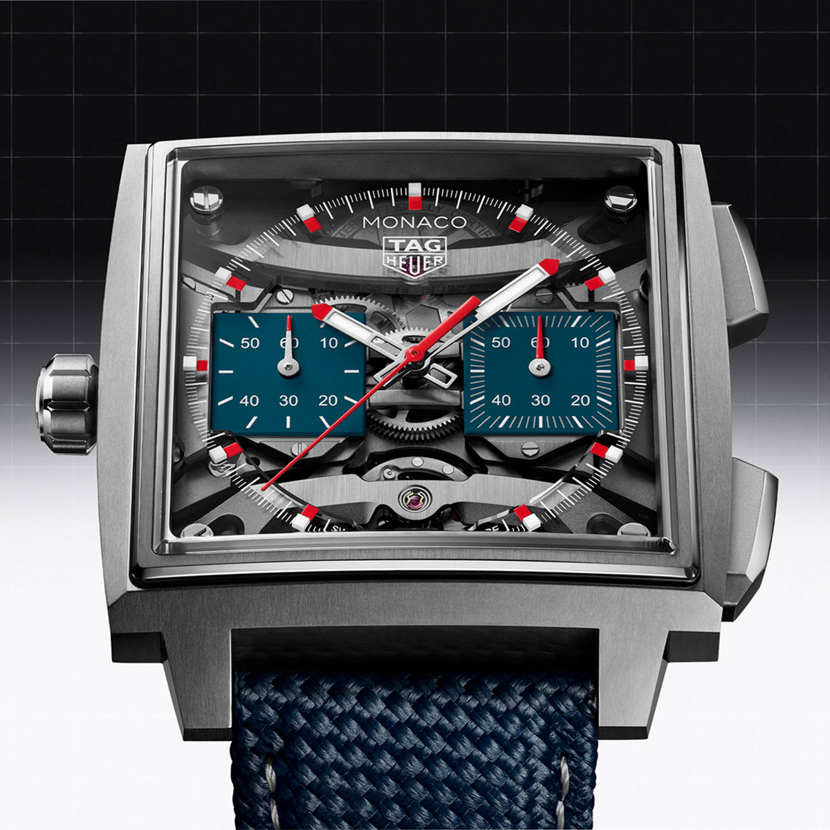 Monaco Evergraph Calibre TH80-00 Automatic 40mm simple Pursuit