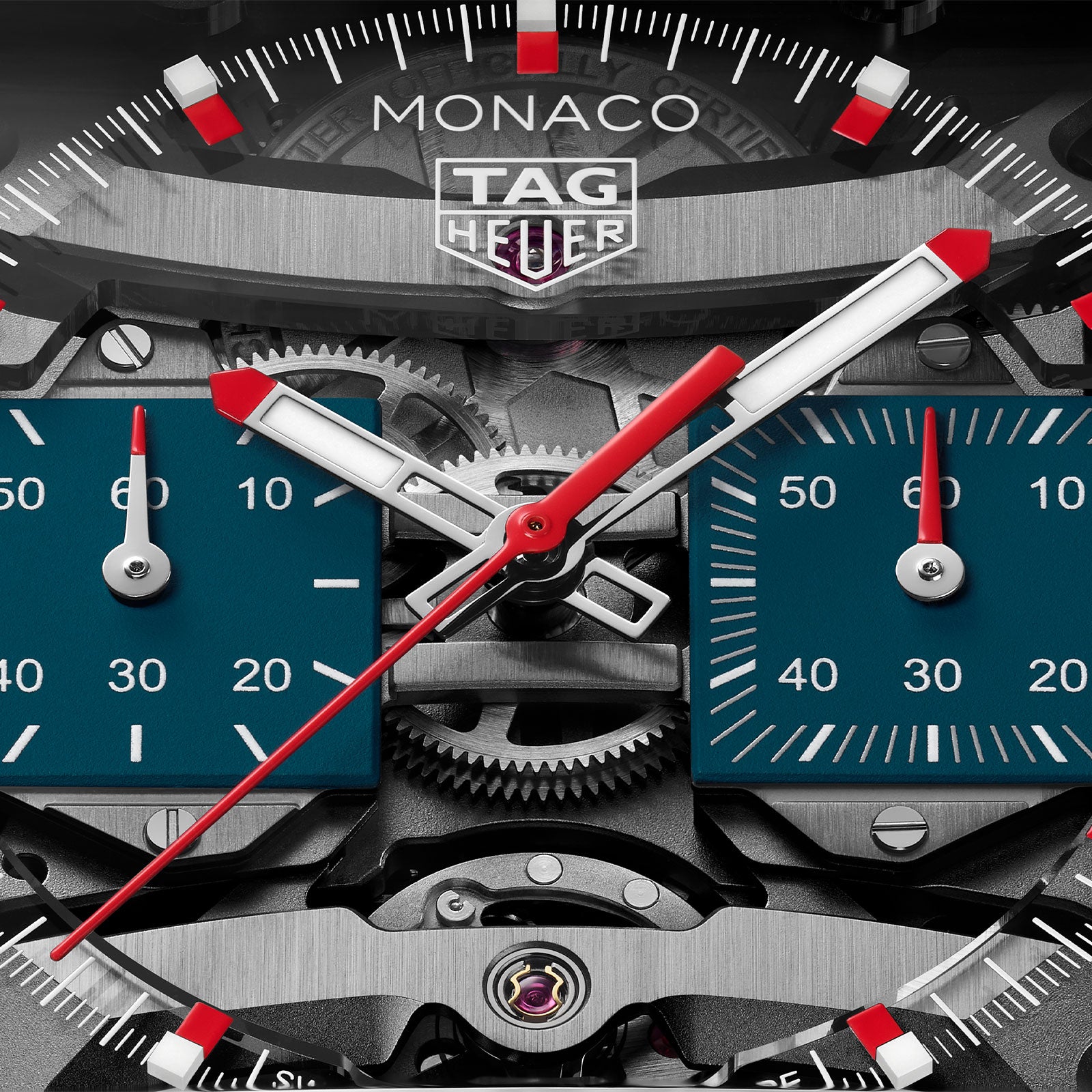 Monaco Evergraph Calibre TH80-00 Automatic 40mm simple Pursuit