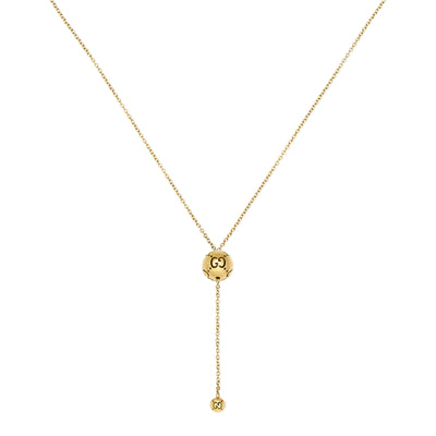 Gucci Icon 18ct Yellow Gold Ball Pendant Necklace simple Pursuit