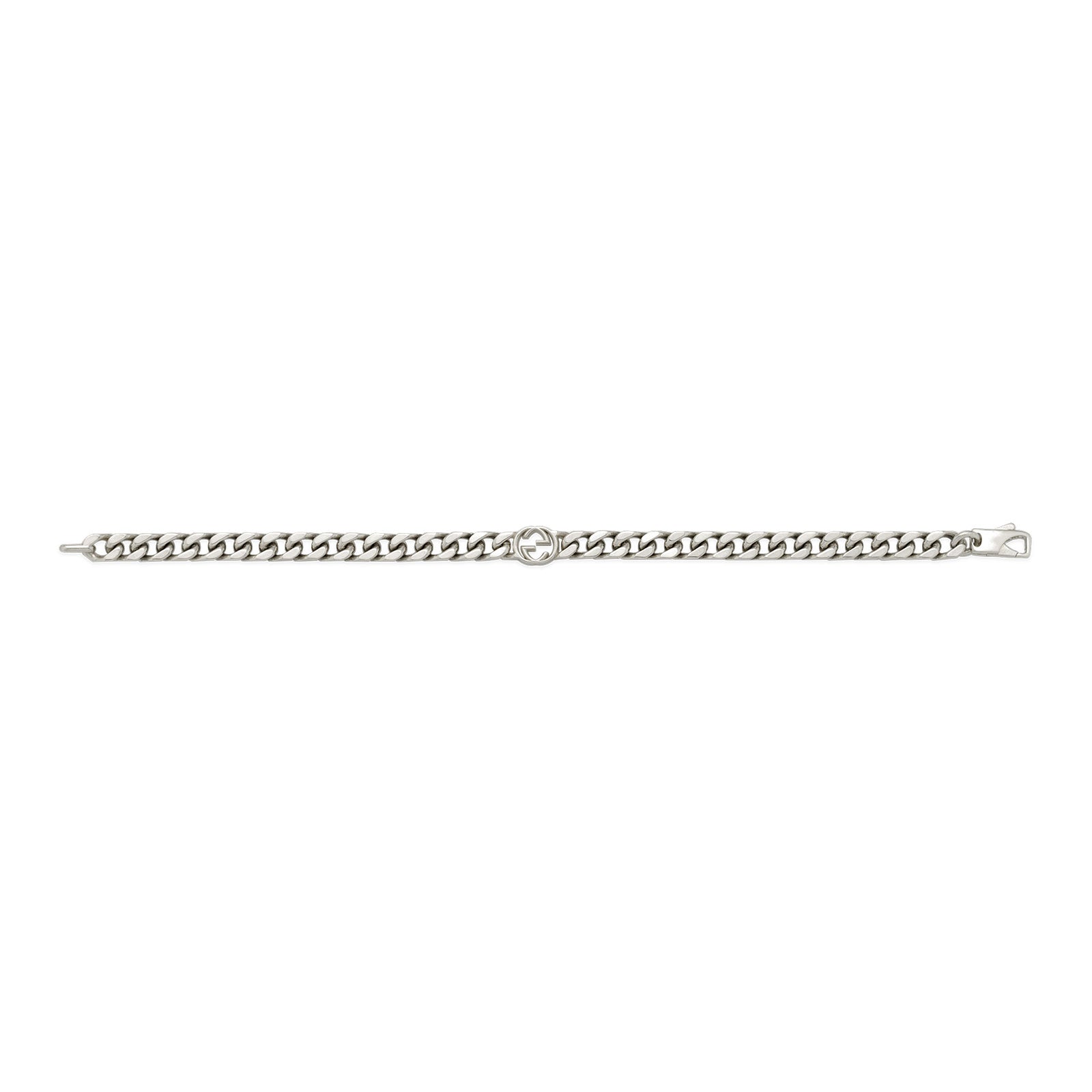 Gucci Interlocking Silver Bracelet variant Pursuit