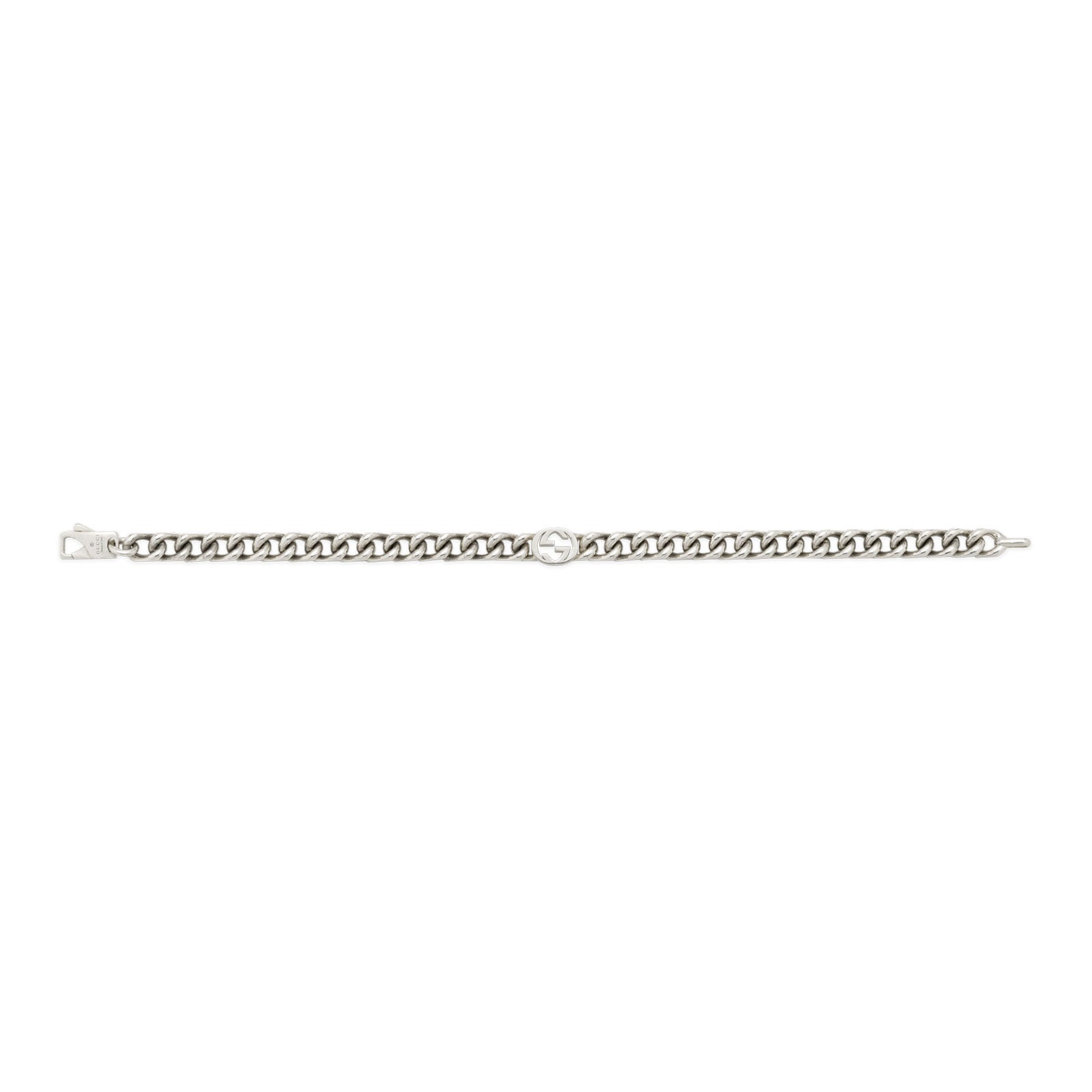 Gucci Interlocking Silver Bracelet variant Pursuit