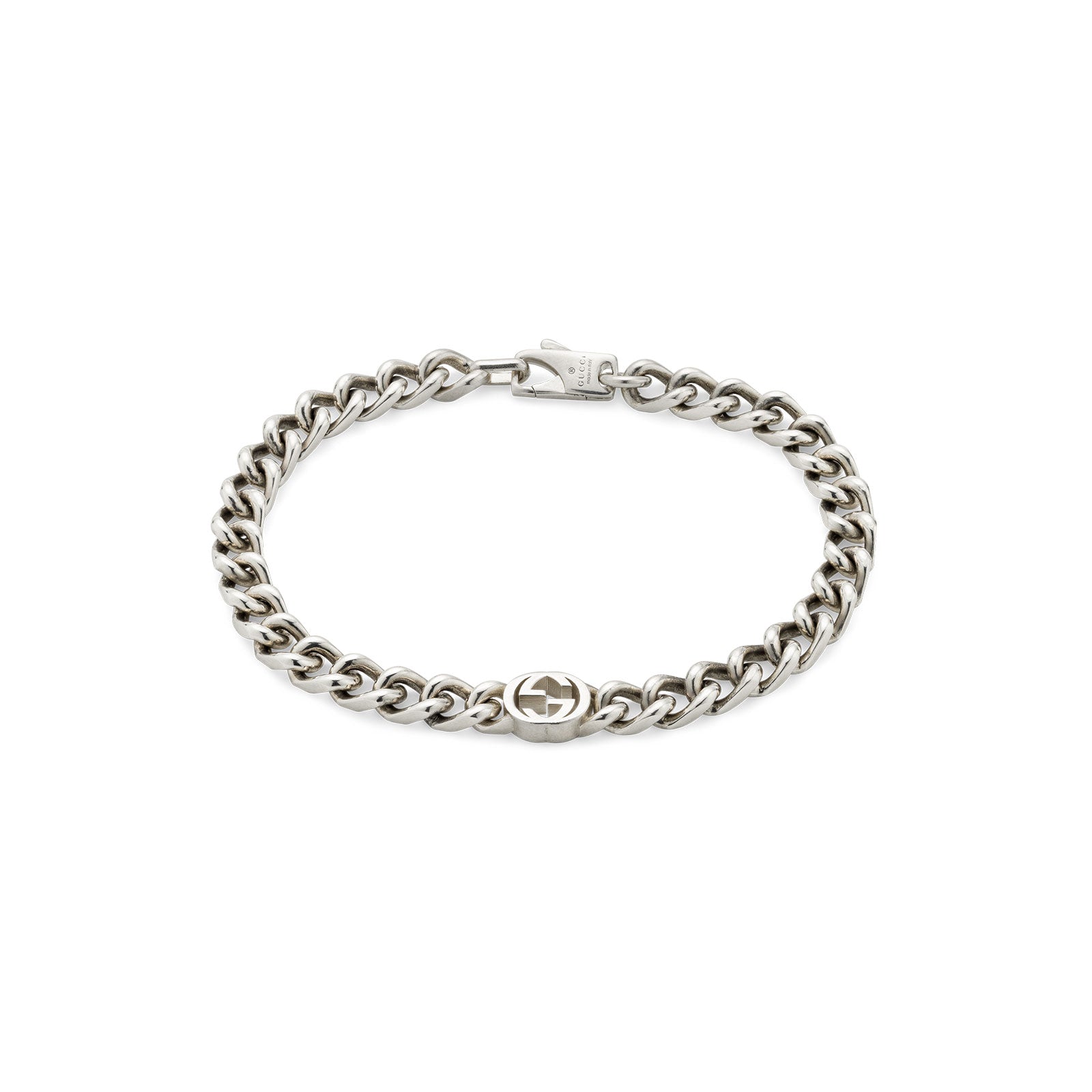 Gucci Interlocking Silver Bracelet variant Pursuit