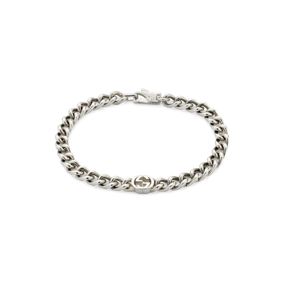 Gucci Interlocking Silver Bracelet variant Pursuit