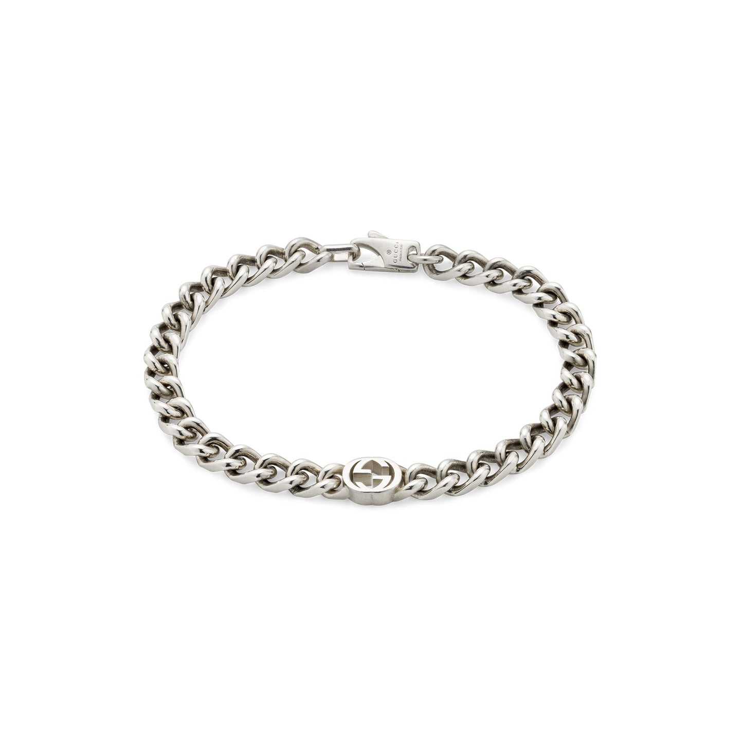 Gucci Interlocking Silver Bracelet variant Pursuit
