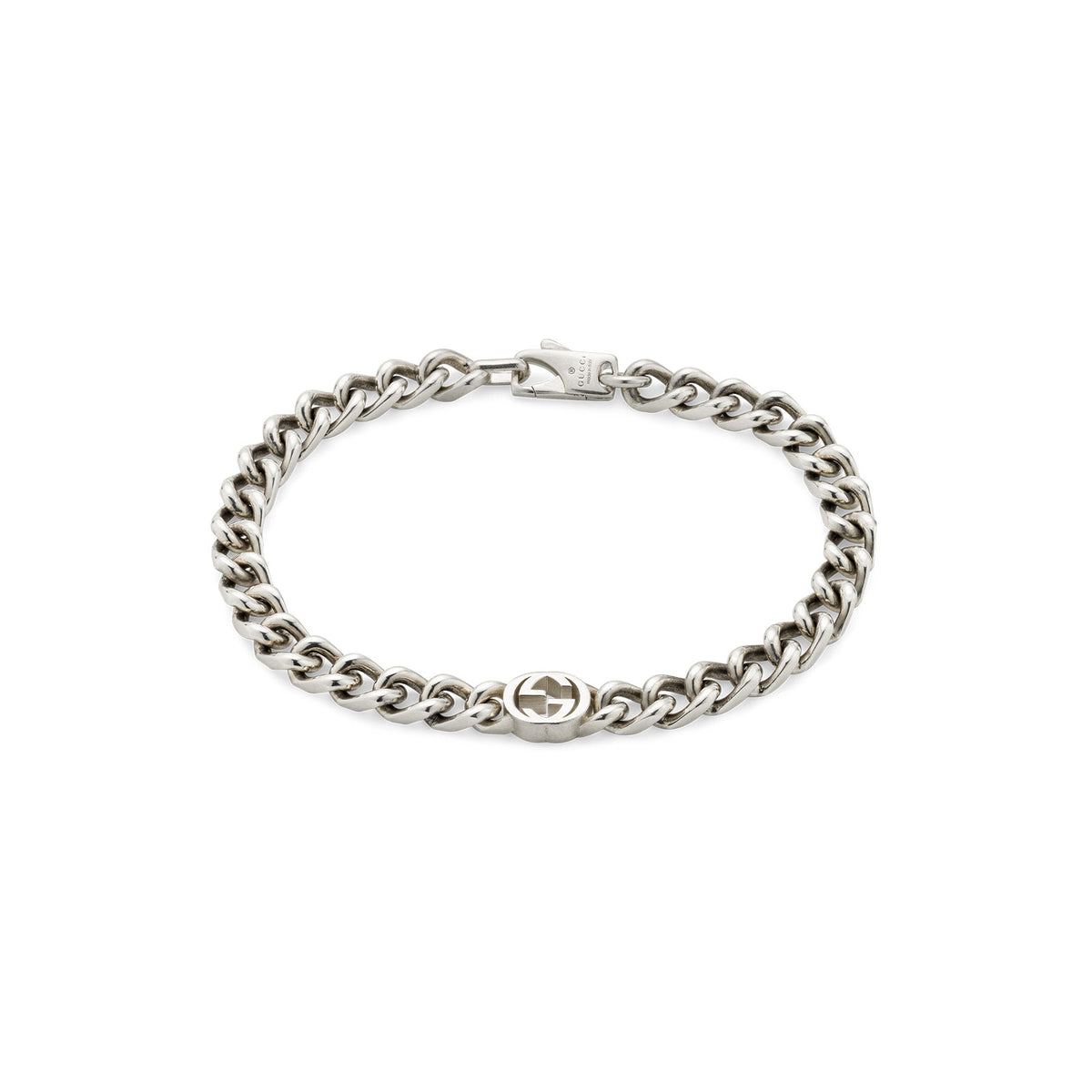 Gucci Interlocking Silver Bracelet variant Pursuit