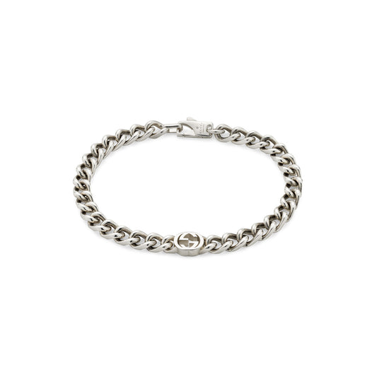Gucci Interlocking Silver Bracelet variant Pursuit